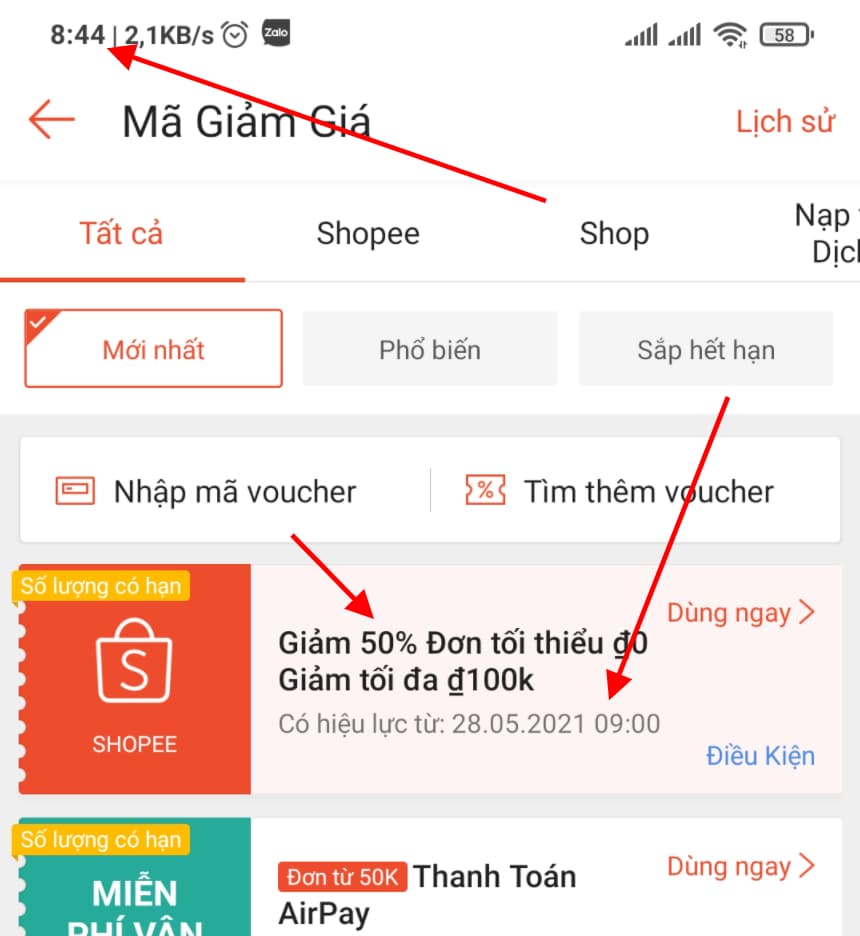 Mã giảm giá Shopee - ShopeeAnalytics.com